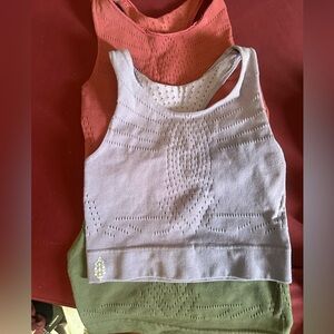 Kids Sleeveless Knit Tops - Multicolor